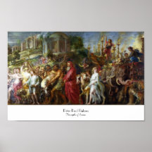 Triumphs of Caesar Peter Paul Rubens painting Posters