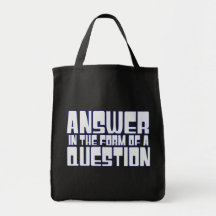 Trivia Fan Canvas Bags
