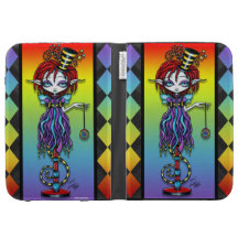 Trixy Pixie Stick Circus Sideshow Fae Kindle Case