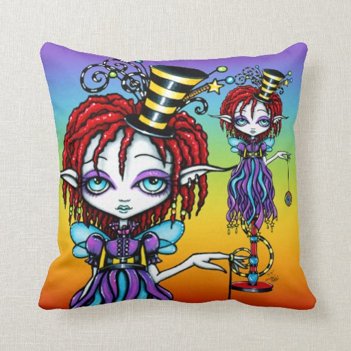 Pixies Throw Pillows, Pixies Pillow Designs