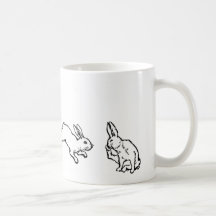 TROIS LAPINS COFFEE MUG