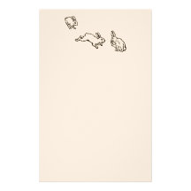 TROIS LAPINS PERSONALIZED STATIONERY
