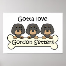 Trois poseurs de Gordon Posters