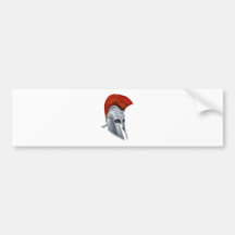 Trojan Helmet Bumper Stickers