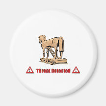 Trojan Threat Detected Magnet