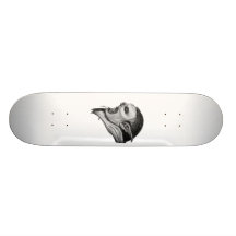 Troll black and white design individuelle skateboarddecks