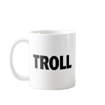 Troll Black Mug