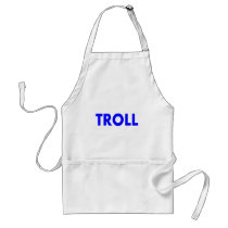 Troll Blue Apron