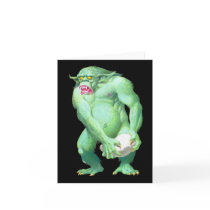 Troll Note Card