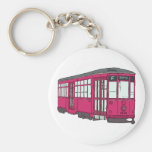 Trolley Trolleybus Streetcar Tram Trolleycar Cars Keychains