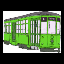 Trolley Trolleybus Streetcar Tram Trolleycar Cars posters