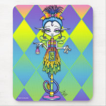 Trolly Pixie Stick Sideshow Freak Fairy Mousepad
