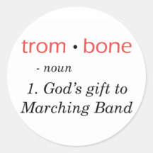 Trombone - Definition Stickers