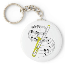 Trombone Keychains