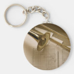 Trombone keychain