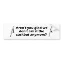Trombone Sackbut Bumper Sticker
