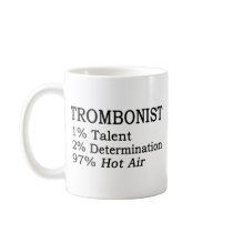 Trombonistt Hot Air Mug