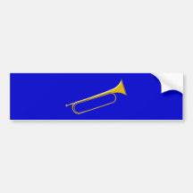 Trompete trumpet auto sticker