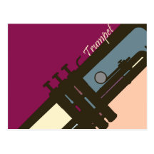 Trompette Carte Postale