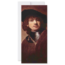 Tronie Jongeman Van Een Berg En Hals Met Baret [2] Custom Rack Cards