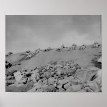 Troops on Iwo Jima Poster