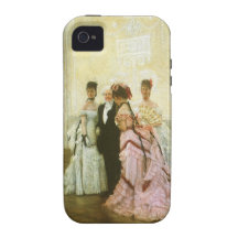 Trop tôt par James Tissot, art victorien vintage Étui iPhone 4/4S