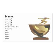 Trophy Business Card Template