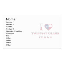 Trophy Club, Texas Business Cards