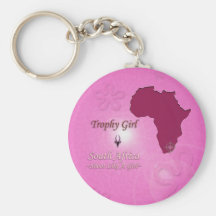 Trophy Girl Keychain