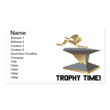 Trophy Time Business Card