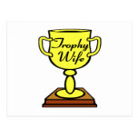Trophy Wife Postcards