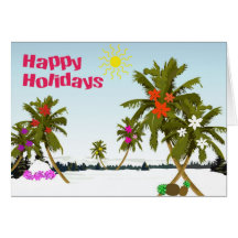 Tropic Holidays Greeting Cards