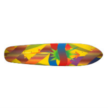Tropical 70's skateboards