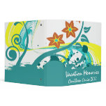 Tropical Abstract Binder
