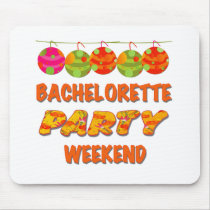 Tropical Bachelorette Party Weekend Mousepads
