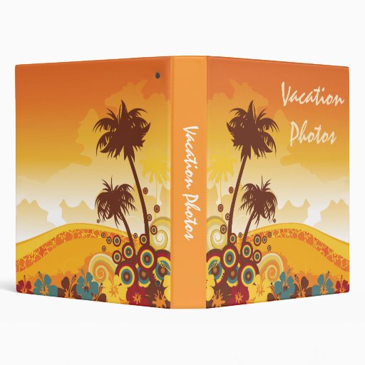 Tropical Beach Binder