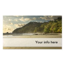 Tropical Beach Business Card
