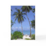 Tropical Beach Greeting Card