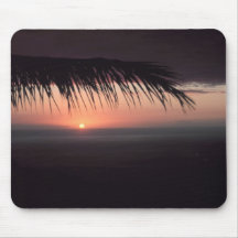 Tropical Beach Sunset Mousepad