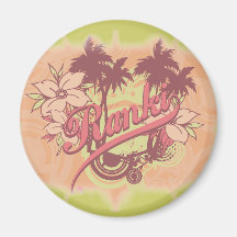 Tropical Beach Tshirts and Gifts Magnets