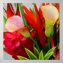 Tropical Bouquet Print