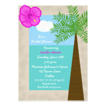 Tropical Bridal Shower Invitation -- Tropical Days invitations