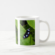 Tropical butterfly coffee mug