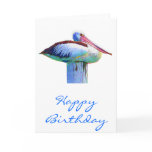 Tropical Coloured Pelican