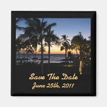 Tropical Destination Magnet