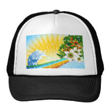 Tropical Exotic Summer Holidays Hats