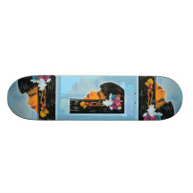Tropical Faerie Skateboard