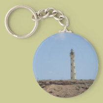 Tropical Fishing Boats keychains