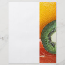 Tropical fruits: kiwi and grapefruit flyers