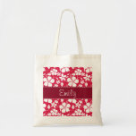 Tropical Fuschia Floral Pattern Bag